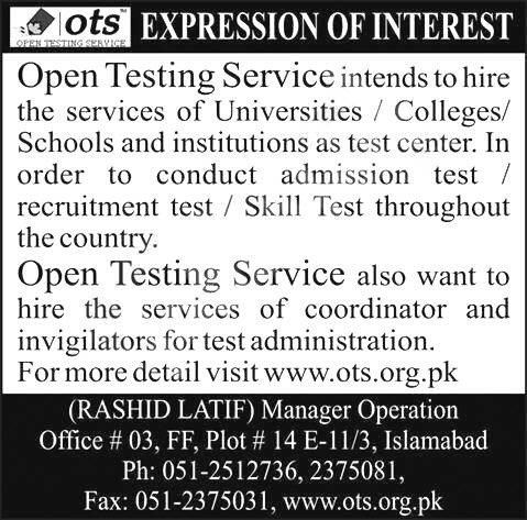 Invigilator Latest Jobs Opportunities For 2025-Apply Now