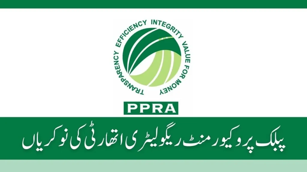 Public Procurement Regulatory Authority Jobs In Islamabad-2025