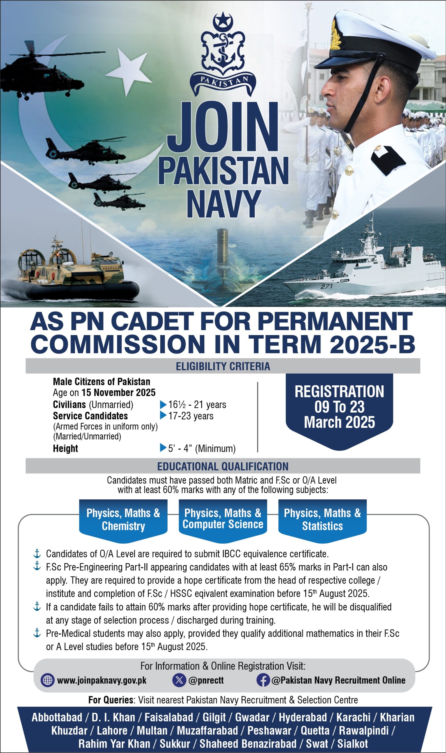 Pakistan Navy Jobs Vacancies For 2025-Apply Now