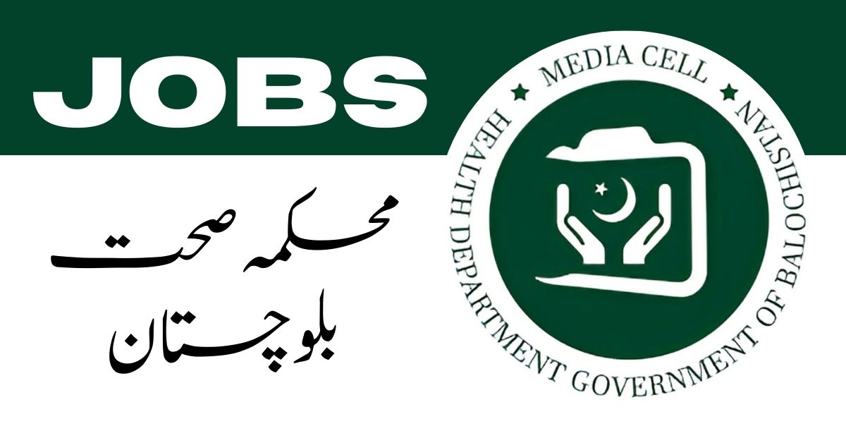 Health Department Balochistan Jobs Quetta 2025