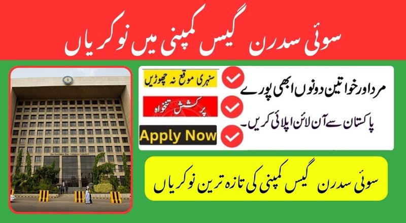 SUI Southern Gas Company Limited Jobs Karachi -2025