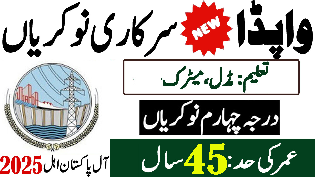 Lahore Jobs at Water & Power Development Authority – 2025